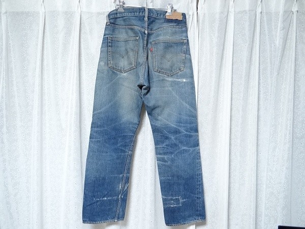 希少 ビンテージ Levis 501 66前期 スモールe デニム ジーンズ 刻印6 レトロ 当時物 現状_画像2