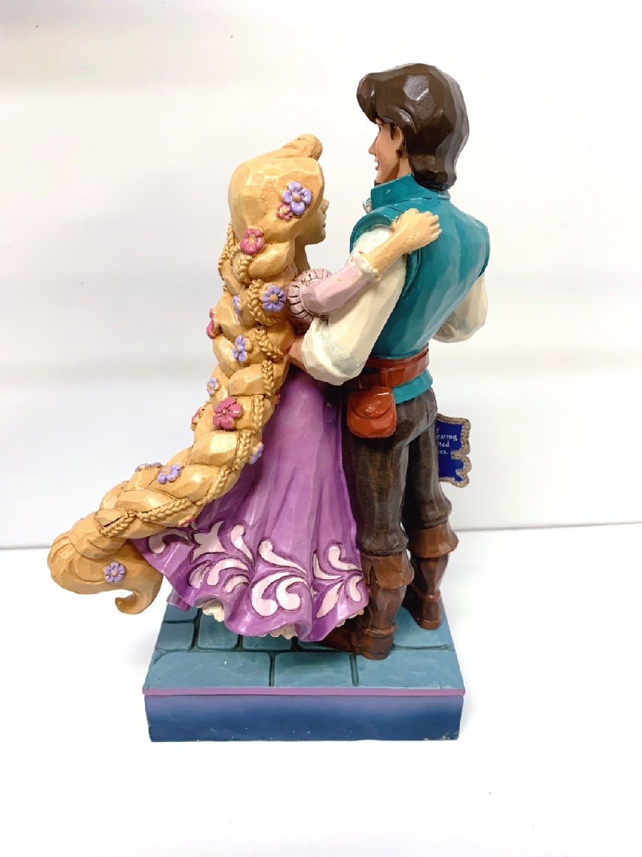 新品実店舗併売【Disney Traditions】ラプンツェル＆フリン LOVE ジムショア Jim Shore ディズニートラディション 4056751_画像2