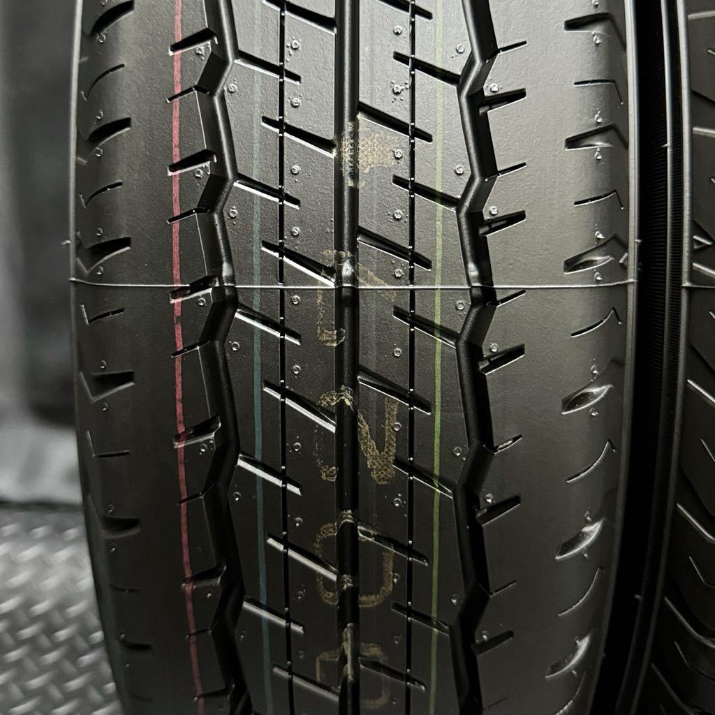 23年製新車外し★195/80R15 107/105N LT DUNLOP SP175N 4本 №B240119-B2 200系ハイエース レジアス NV350キャラバン等/サマータイヤセット_画像5