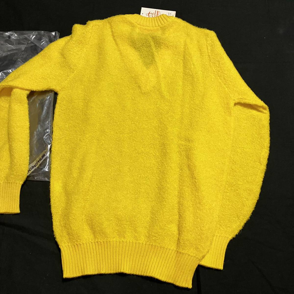 マンシングウェア　5210 Sサイズ 長袖　セーター ニット ゴルフ　日本正規品　当時物　ヴィンテージ　新品、未使用_画像5