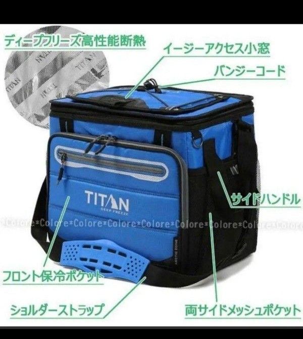 TAITAN 折り畳み式 ソフト クーラー バッグ 新品 災害 非常 アウトドア キャンプ