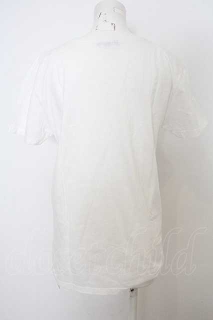 MILKBOY / SPLAT CAT T-shirt M white O-23-12-21-092-MB-TS-IG-ZT354