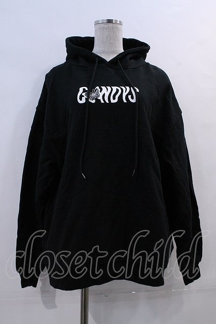 Candy Stripper / GOOD FOR YOU SWEAT HOODIE 2 黒 I-24-01-21-052-PU-TO-HD-ZI_画像1