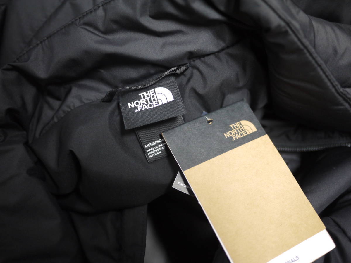 新品 S/ノースフェイス フルジップ 中綿入り ナイロン ジャケット 黒 ブラック THE NORTH FACE Junction Insulated JKT/ダウン_画像8