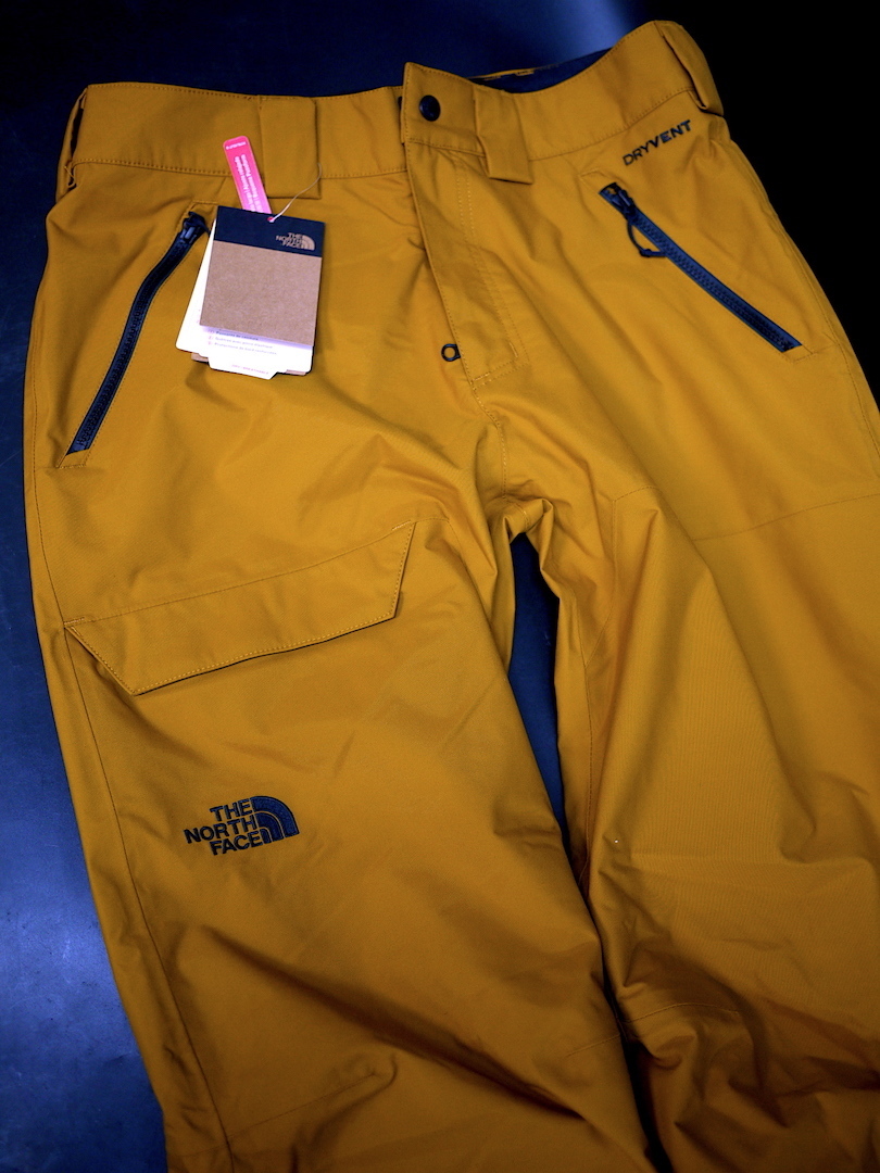 新品 M REG ノースフェイス 防水透湿素材 セイモア スノー パンツ / スキー スノーボード THE NORTH FACE DRYVENT SEYMORE PANT TAN_画像3