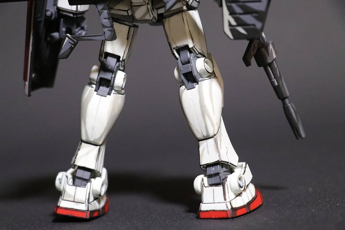 塗装完成品!リアルアニメイラスト風塗装 HGUC 1/144 ガンダム 塗装完成品!リアルアニメイラスト風塗装 HGUC 1/144 ガンダム
