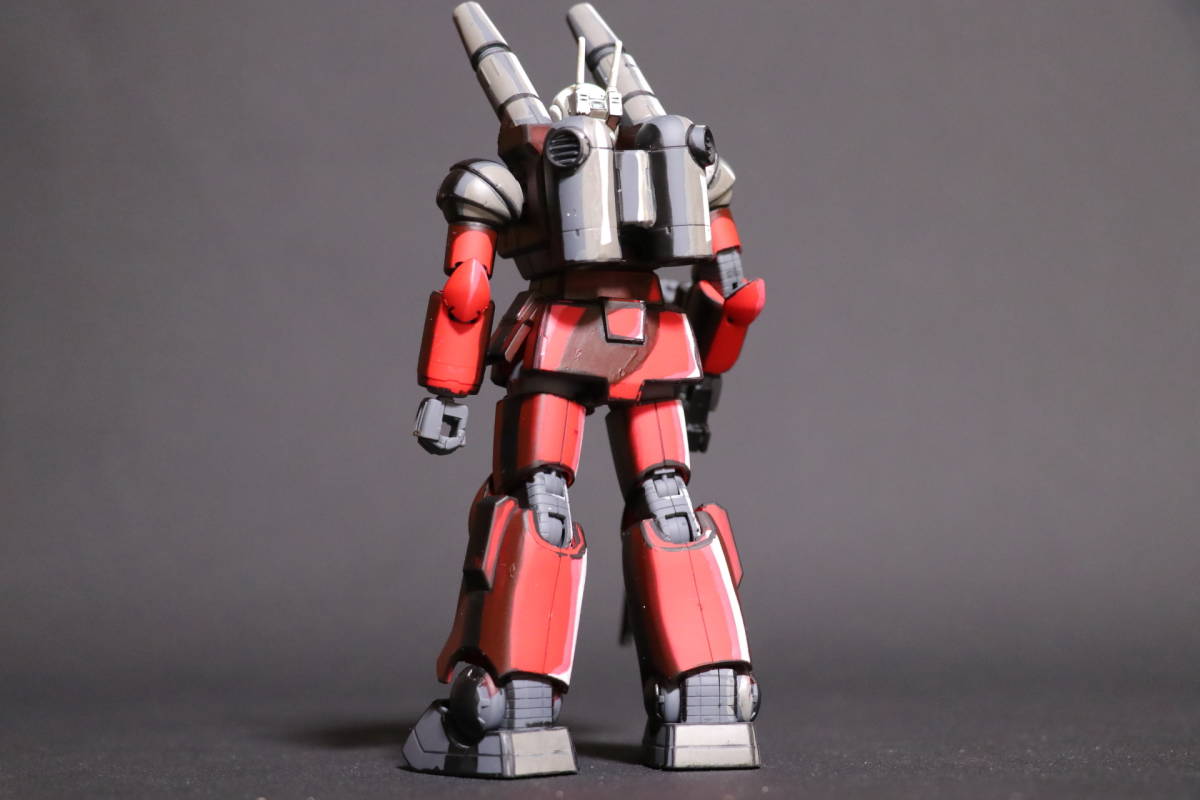  painting final product! anime illustration manner painting HGUC 1/144 gun Canon 