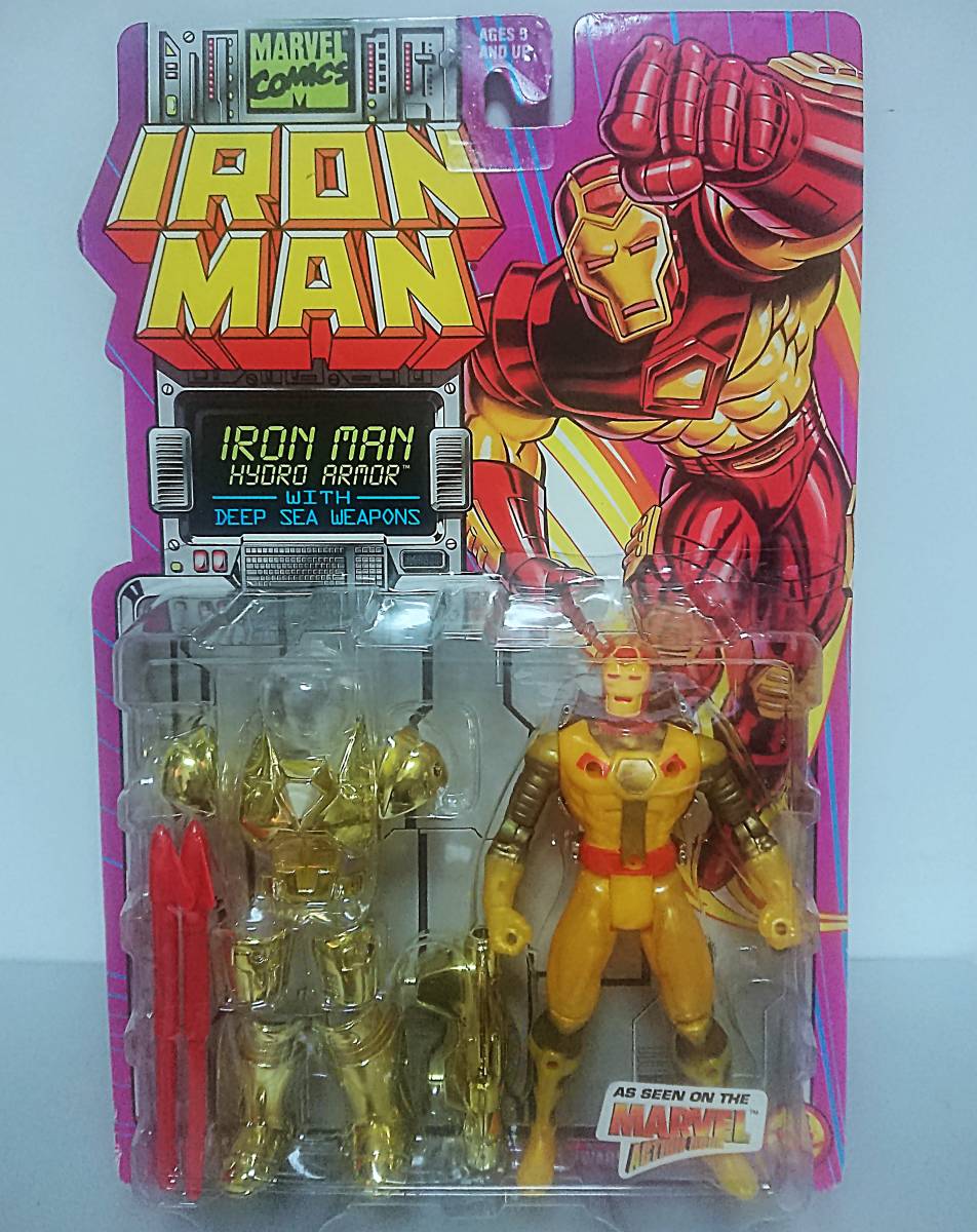 旧版 TOYBIZ アイアンマン 深海ウェポン ハイドロアーマー IRON MAN トイビズ 検索 マーベルレジェンド ケナー KENNER_画像1