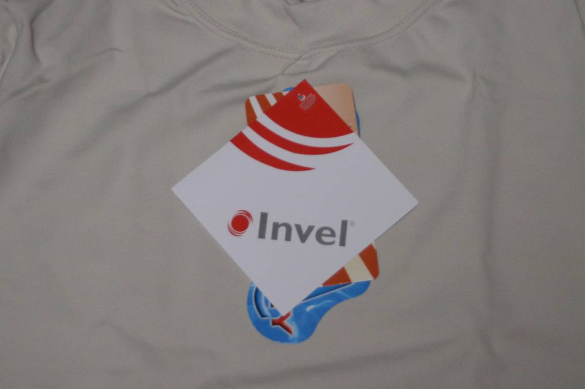 ★未使用　Invel　インヴェル　BIO　Tシャツ　ベージュ系　保管品★_画像2