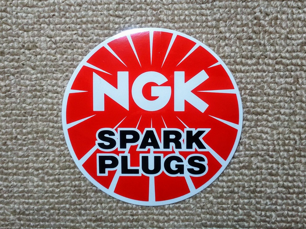 NGKスパークプラグ NGK SPARK PLUGS ステッカー 東京オートサロン2024_画像1