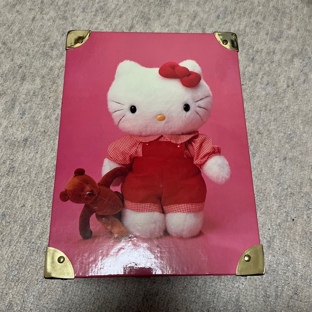サンリオ ハローキティ ぬいぐるみ ボックス 箱入り 1997 サンリオ ハローキティ ぬいぐるみ ボックス 箱入り 1997
