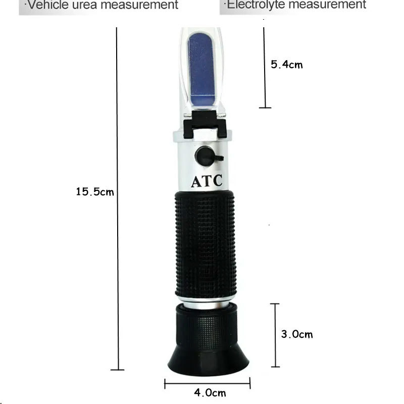 クーラント バッテリー液 比重計 測定器 ウォッシャー液 濃度 凍結 温度 測定 プリズム式 テスターの画像8