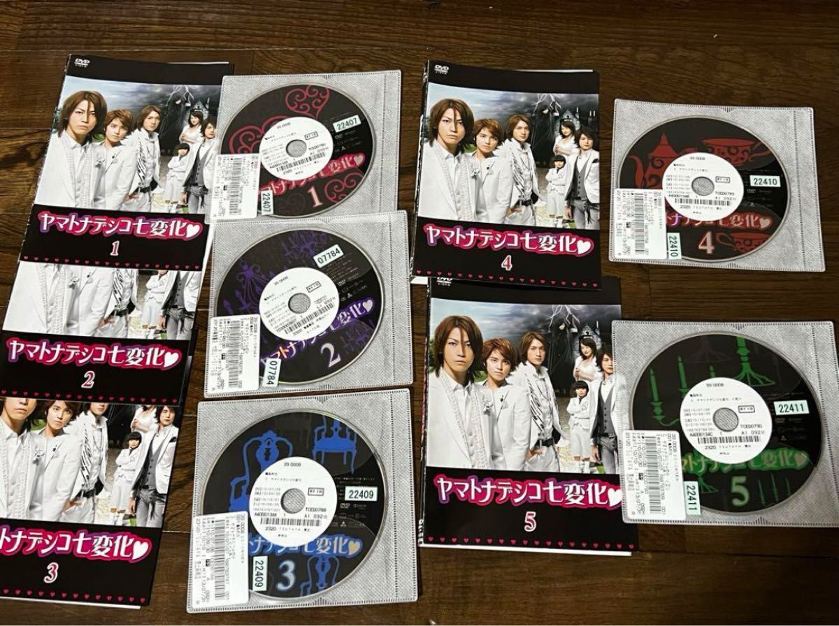 亀梨和也 主演『ヤマトナデシコ七変化 』DVD全5巻セット