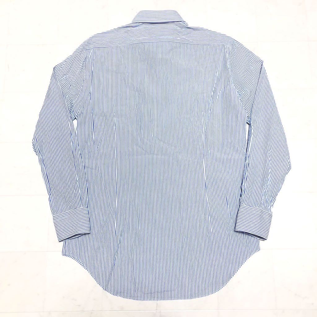 【送料360円】Maker's Shirt 鎌倉シャツ シアサッカーシャツ スリムフィット 長袖 男性用 メンズ サイズ40-84 ストライプ N-75_画像2