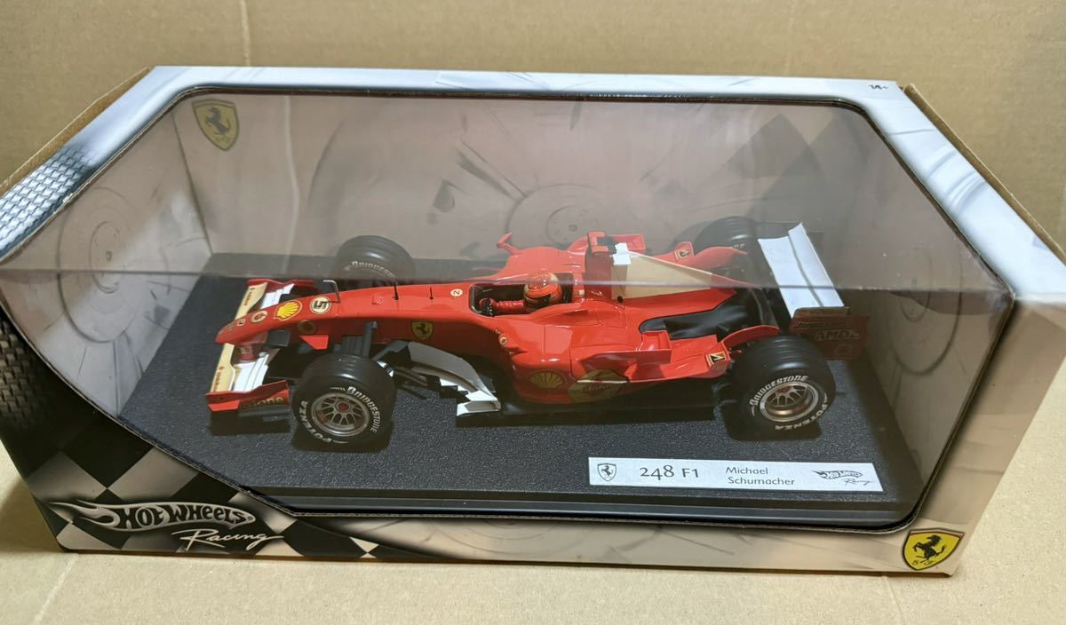 PlayStation HOT WHEEL 1/18 フェラーリF248F1 ミハエル・シューマッハ