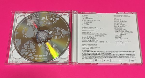 Mrs. GREEN APPLE 僕のこと 初回限定盤 CD+DVD ミセスグリーンアップル #C611_画像3