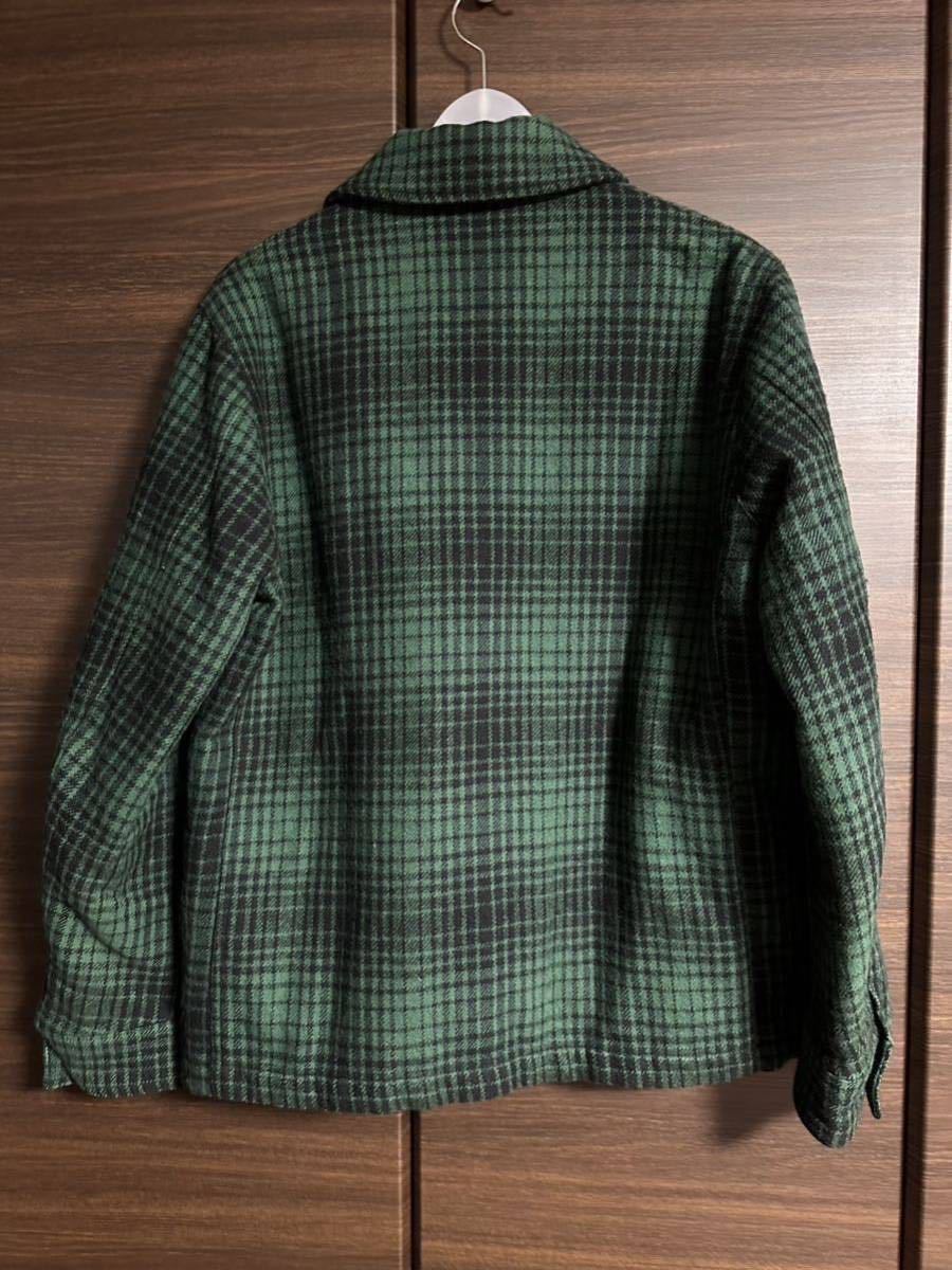 HYSTERIC GLAMOUR ウール　ジャケット　JACKET M-65 マッキーノ　GREEN 緑　CPO GIRL L ヒステリックグラマー_画像2