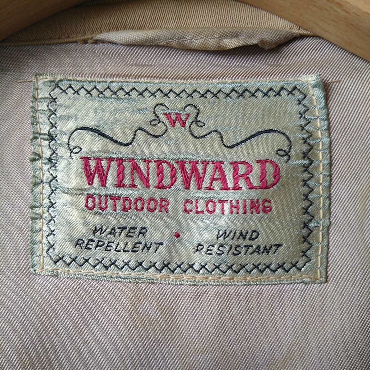 50s ヴィンテージ WINDWARD ギャバジャン レーヨン ギャバジン 50s ヴィンテージ WINDWARD ギャバジャン レーヨン ギャバジン