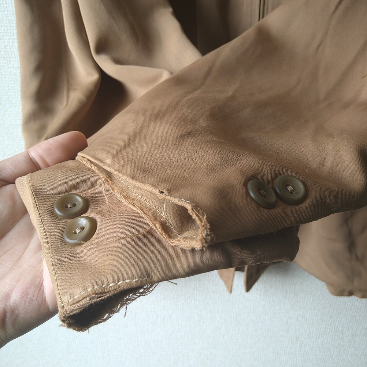50s ヴィンテージ WINDWARD ギャバジャン レーヨン ギャバジン 50s ヴィンテージ WINDWARD ギャバジャン レーヨン ギャバジン