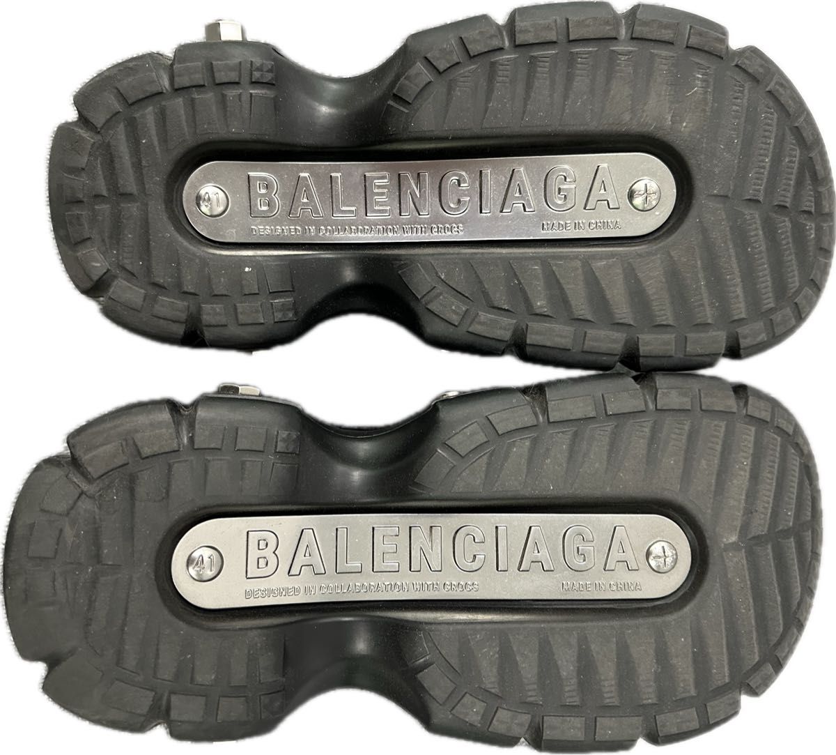 【最終価格につき価格相談不可】【正規品】BALENCIAGA HardCrocs ハードクロックス 41 バレンシアガ ミュール
