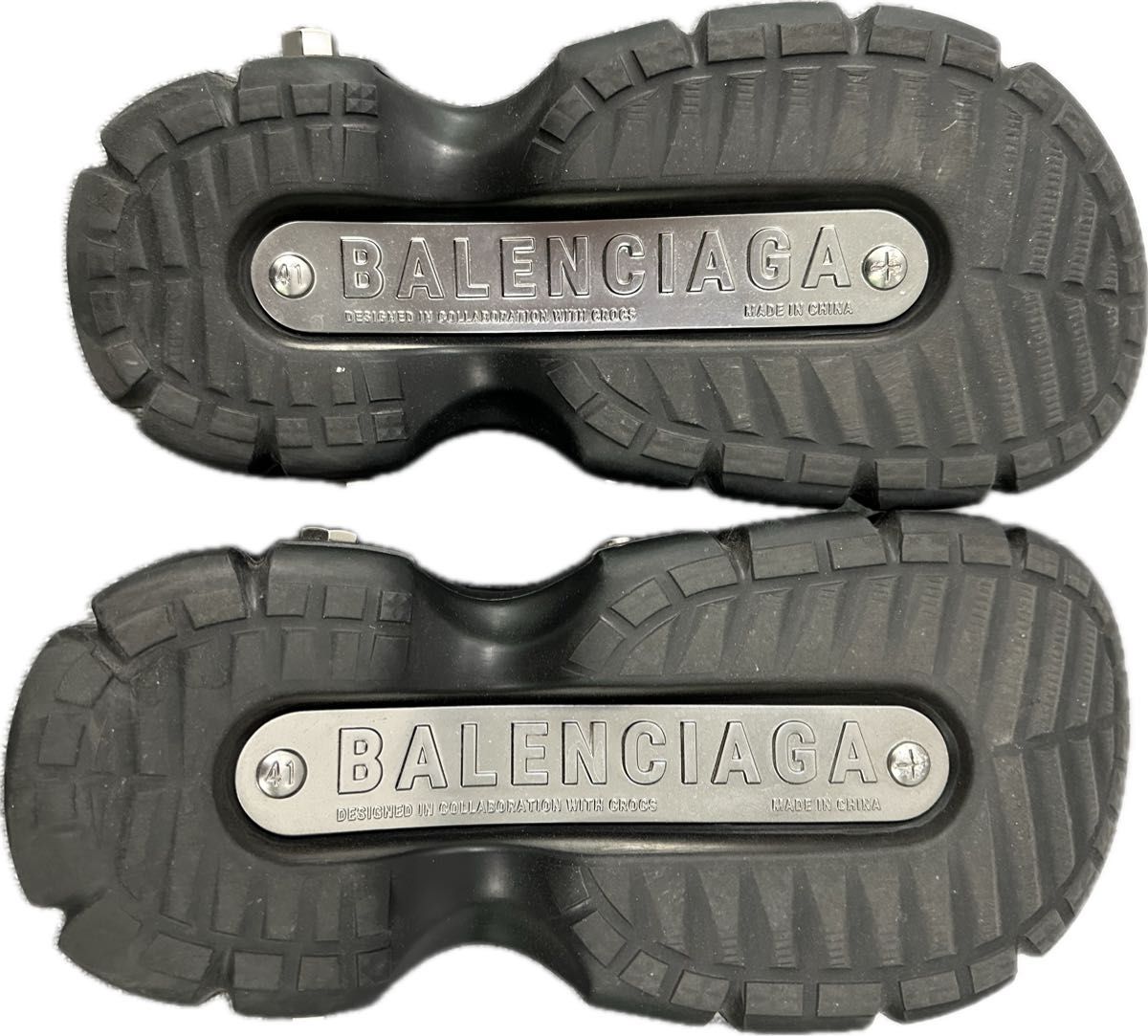 正規品】BALENCIAGA HardCrocs ハードクロックス 41 正規品】BALENCIAGA HardCrocs ハードクロックス 41