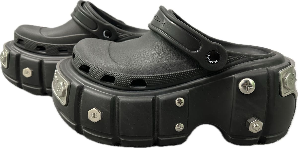 【最終価格につき価格相談不可】【正規品】BALENCIAGA HardCrocs ハードクロックス 41 バレンシアガ ミュール