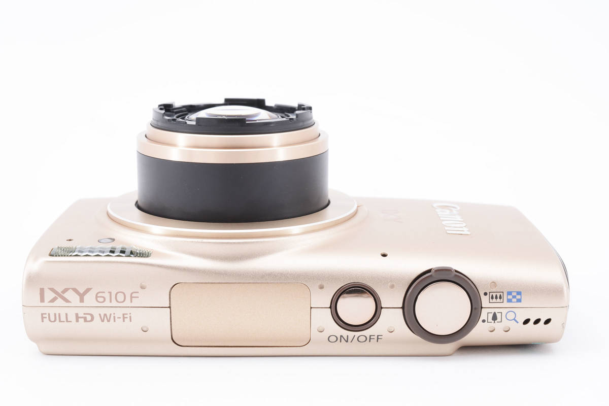 Yahoo!オークション - 動作OK Canon IXY 610F ゴールド Yahoo!オークション - 動作OK Canon IXY 610F ゴールド