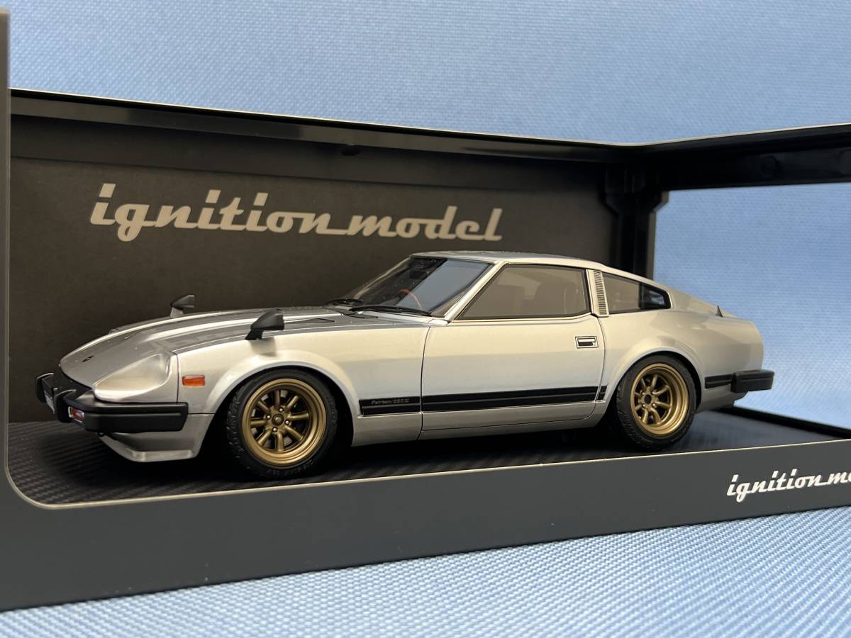 1/18 Ignition model イグニッションモデル IG1968 日産 フェアレディ Z S130 シルバー　RSワタナベ_画像6