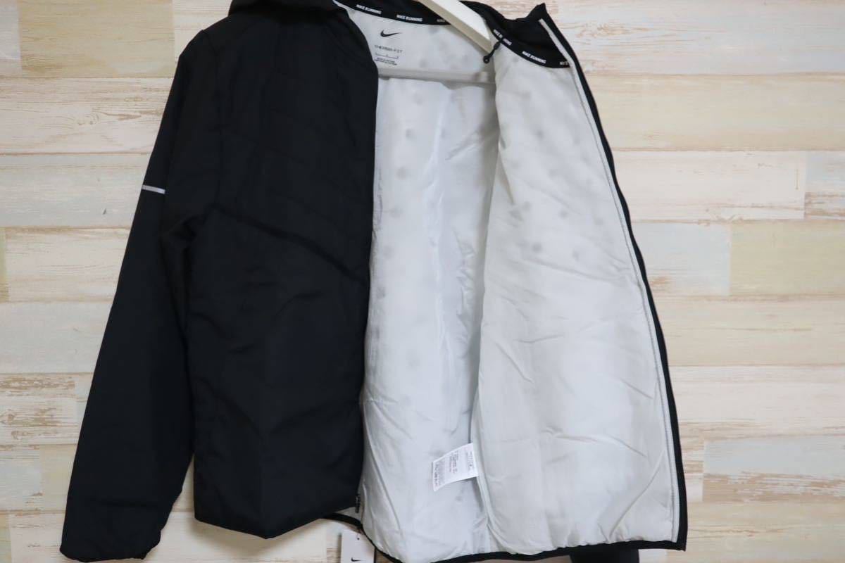 新品 Mサイズ NIKE ナイキ メンズ TF SYNFL RPL エアロレイヤー ジャケット 冬用　中綿　ランニングジャケット　ブラック