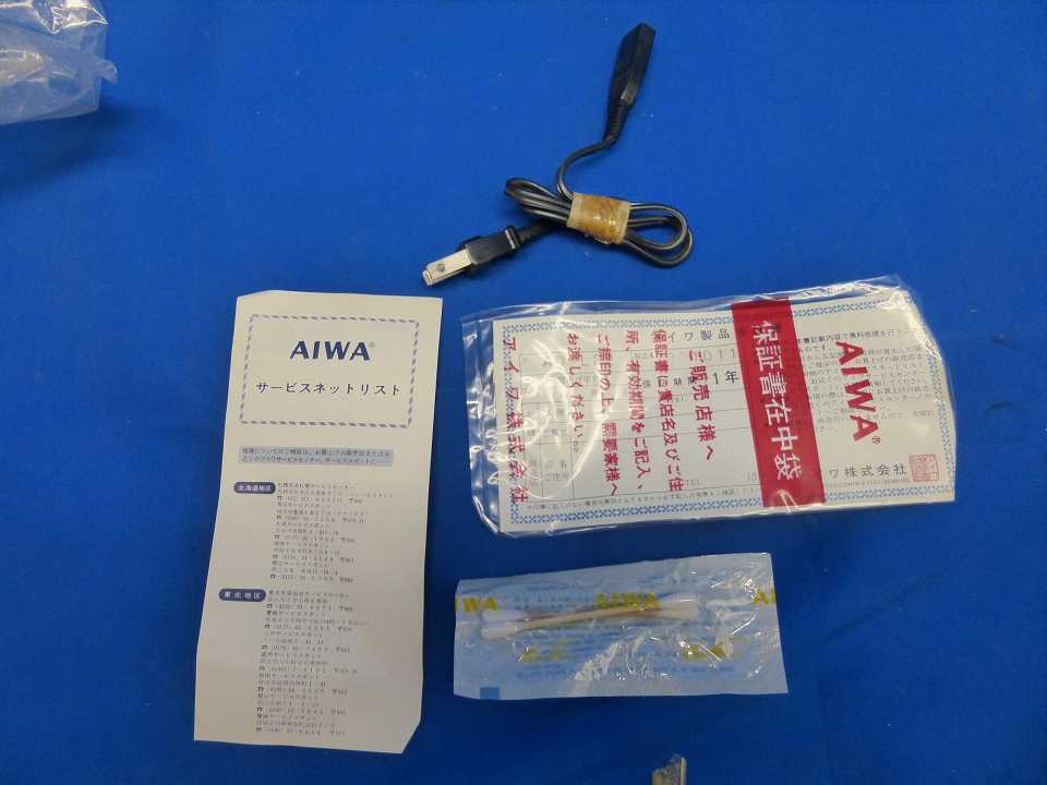 ★☆USED AIWA アイワ　LD-L22　カセットデッキAC100V＆DC12V対応　通電OK　☆★_画像5