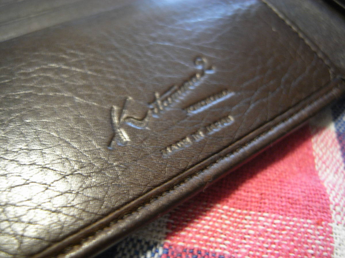 ★キタムラ Kitamura K2　牛革製二つ折り財布★_画像9