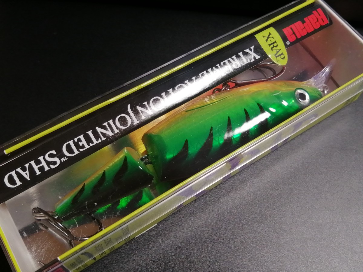 ラパラ　x-rap jointed shad xjs-13 ファイアタイガー　Xラップ　ミノー　ジョイント_画像2