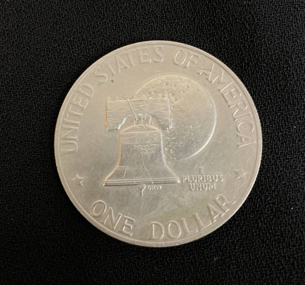 古銭【アイゼンハワー 1ドル 硬貨 2枚セット】1776－1976年 建国200年 記念/アメリカ 米国 1972年/A512-311_画像3