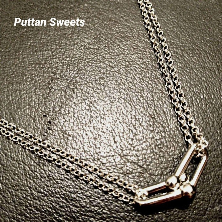 【Puttan Sweets】ハードウェアリンクペンダント1220シルバー_画像1