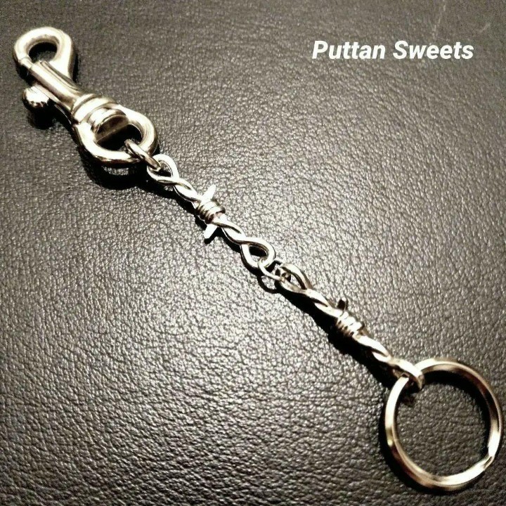 [Puttan Sweets] тросик Blanc bruz цепочка для ключей 618