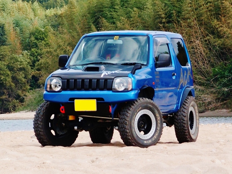 ACR SF coil 3 -inch Jimny JB23W/ Jimny Sierra JB43W for for 1 vehicle made in Japan installation sample image have 