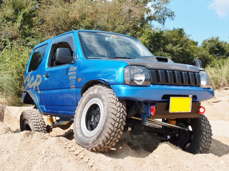ACR SF coil 3 -inch Jimny JB23W/ Jimny Sierra JB43W for for 1 vehicle made in Japan installation sample image have 