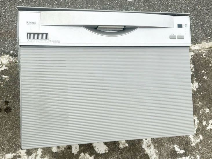 【中古】Rinnai RSW-601C シルバー [ビルトイン食器洗い乾燥機 (浅型スライドオープンタイプ 8人用)]_画像3