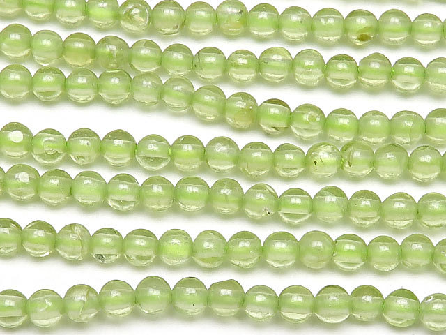 ペリドット 丸玉 2mm【1連販売】 / 7-4 PE2M-X_画像2