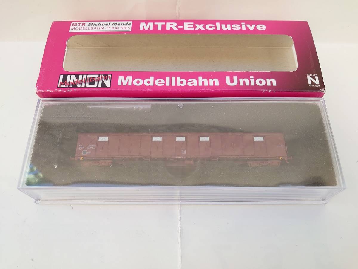 Modellbahn Union/MTR #MU37000-C SNCF Gabs/G50型有蓋貨車 フランス国鉄 _画像6