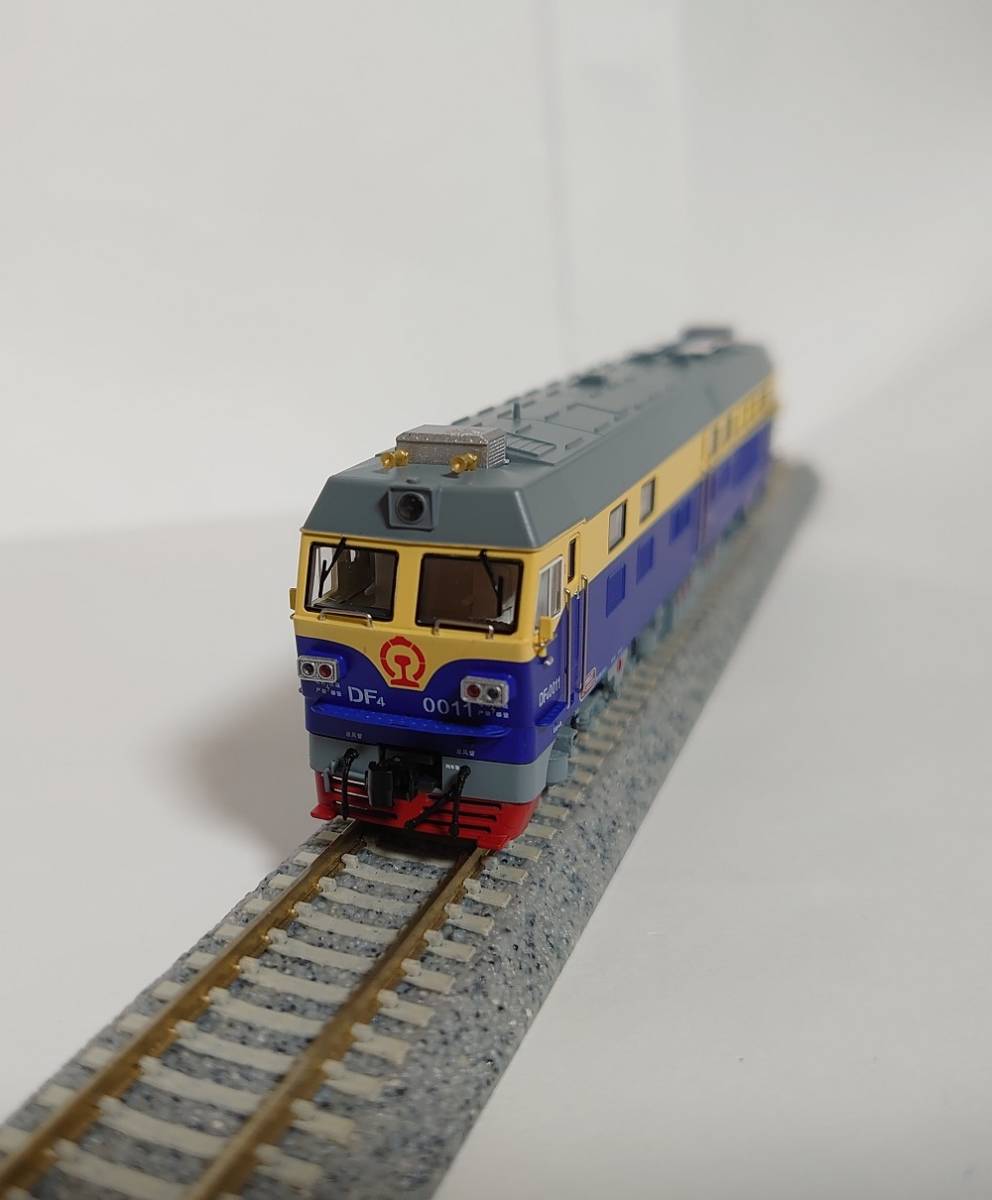 長鳴火車模型工作室/ChangMing　DF4C型ディーゼル機関車 0011号機（青年文明号） 京局豊段_画像3