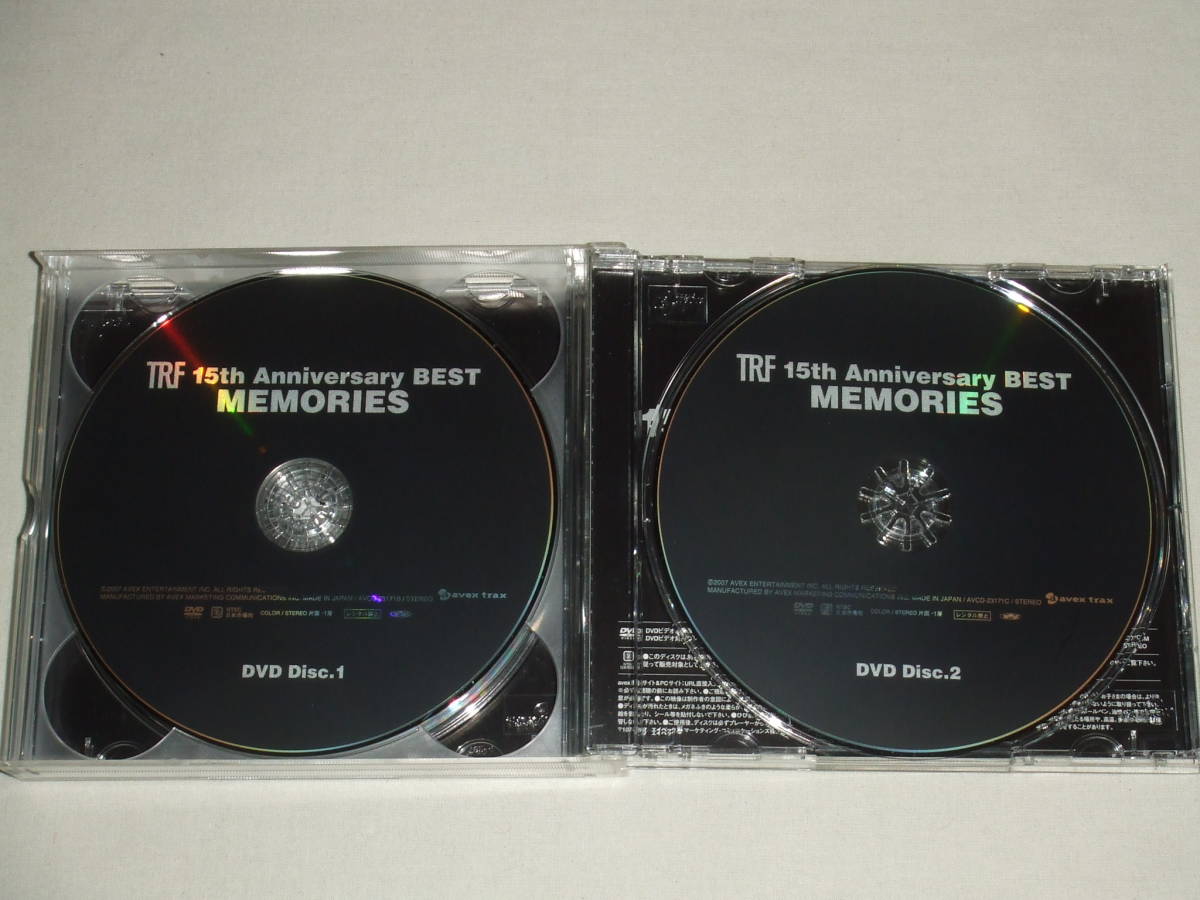 TRF/CD2枚+DVD2枚付 15th Anniversary BEST-MEMORIES-/ベストアルバム_画像4