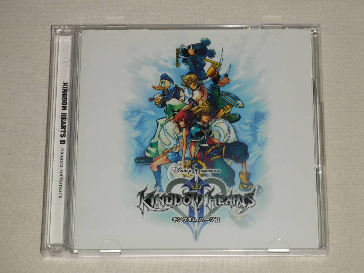 CD2枚組 KINGDOM HEARTS II オリジナル・サウンドトラック/キングダム ハーツ2 サントラ ゲーム音楽_画像1