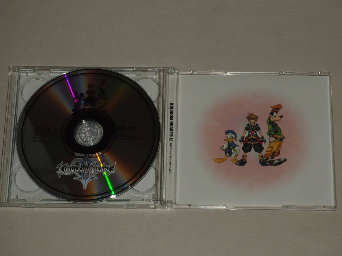CD2枚組 KINGDOM HEARTS II オリジナル・サウンドトラック/キングダム ハーツ2 サントラ ゲーム音楽_画像4