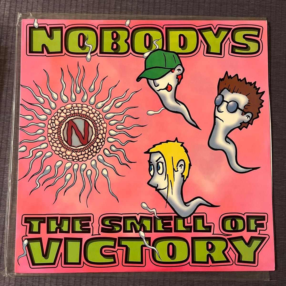 中古 LP   Nobodys  The Smell Of Victory