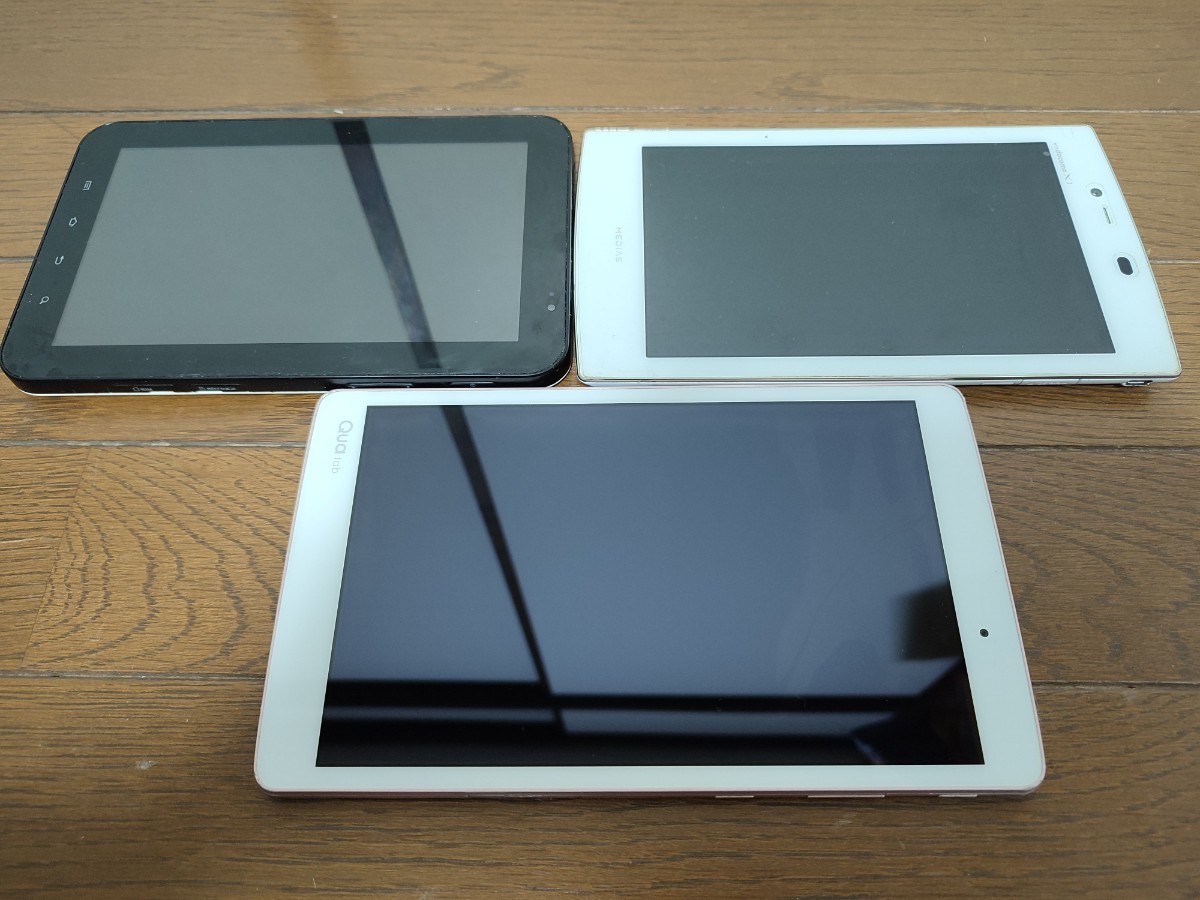 タブレット　大量　まとめて11台　iPad Android HUAWEI dTab d-01GALAXY MEDIAS ASUS Lenovo Mediapad Memo Pad Zen Pad ジャンク品_画像6