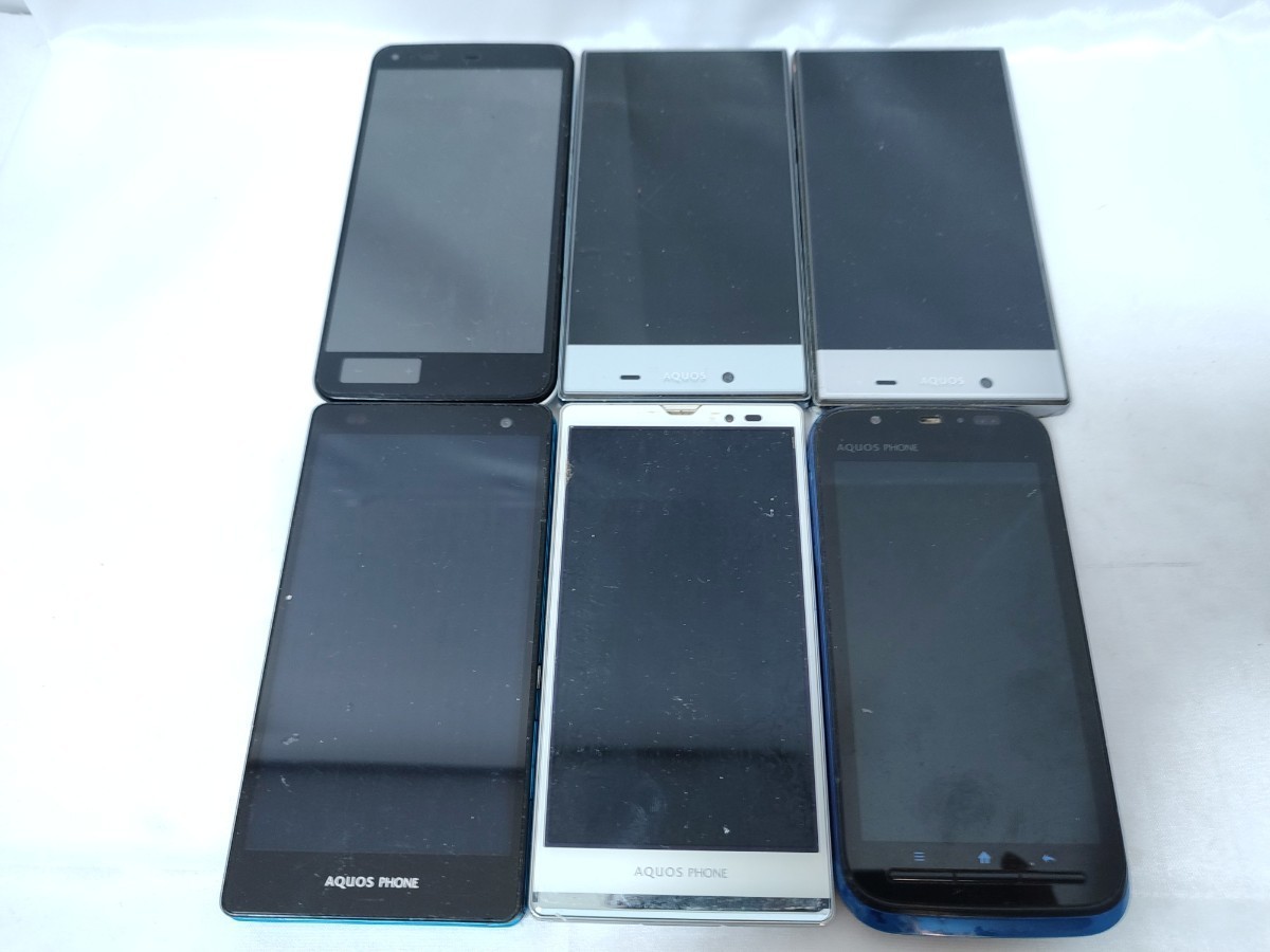 Android スマホ 大量 まとめて16台 XPERIA Galaxy SC-01K AQUOS SOL26 Redmi Note 9t IMEI スマートフォン ジャンク品　A_画像8