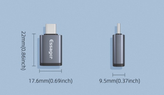 USB 3.0 to TypeC 変換アダプタ 5Gbps高速データ OTG機能_画像7
