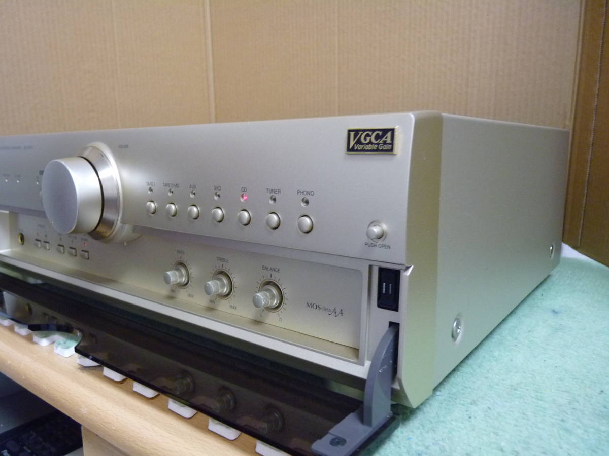 SU-A707/整備済/動作好調品/MOSクラスAA/MMフォノEQ搭載/テクニクス・プリメインアンプ_画像4