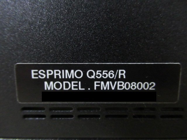 富士通 ESPRIMO Q556/R Celeron G3930 2.7G HDD500GB MEMO4GB/3台セット (E-14) 23-3205.11.12_画像4